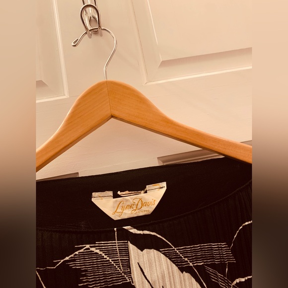 vintage floral monochromatic secretary dress - Picture 4 of 4